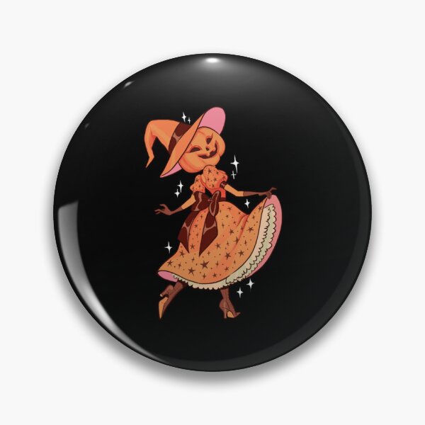 Item preview, Elegant Pumpkin Witch Vintage Autumn Gown Art designed and sold by Melivillosart.