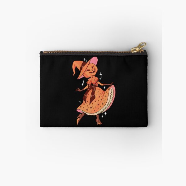 Item preview, Elegant Pumpkin Witch Vintage Autumn Gown Art designed and sold by Melivillosart.