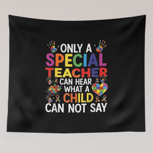 Item preview, Autism Teacher Special Needs Teacher Quote designed and sold by goombi-creative.