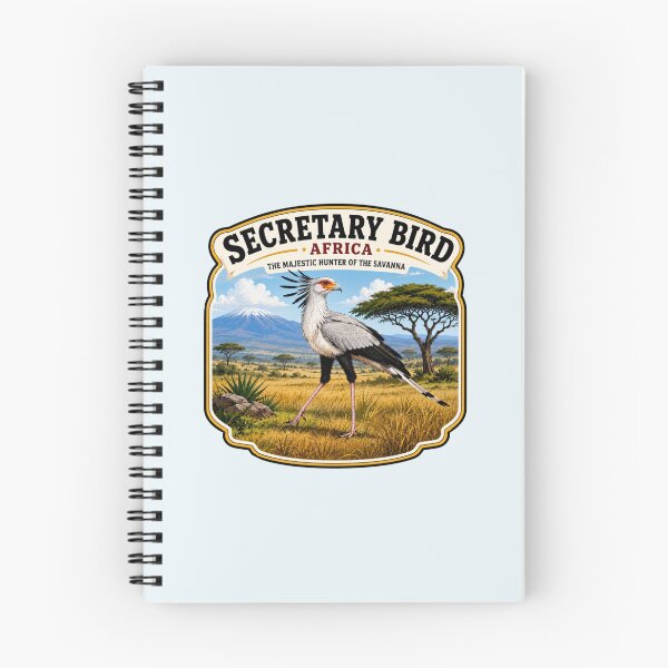 Item preview, Secretary Bird of Africa designed and sold by Myra365Art.
