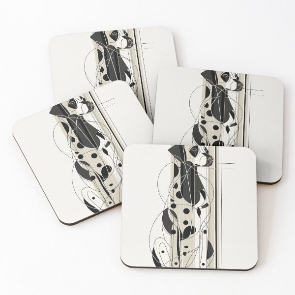 Item preview, Geometric Dalmatian designed and sold by lautir.