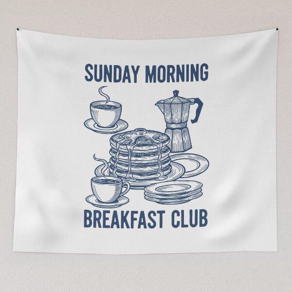 Item preview, Breakfast Brunch Coffee Sunday Morning Breakfast designed and sold by LuminOrb.