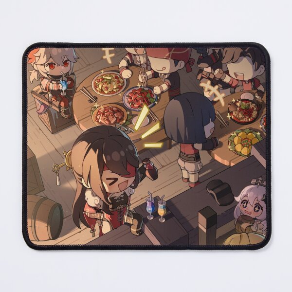 Item preview, Beidou, Kazuha, Aether and Paimon designed and sold by Lauwuuh.
