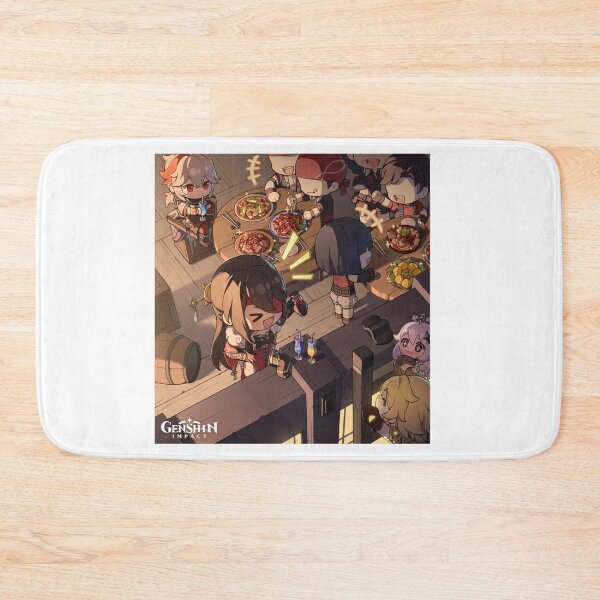 Item preview, Beidou, Kazuha, Aether and Paimon designed and sold by Lauwuuh.