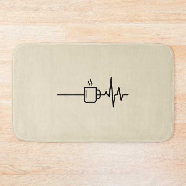 Item preview, Coffee Mug Heartbeat EKG designed and sold by dudelinart.