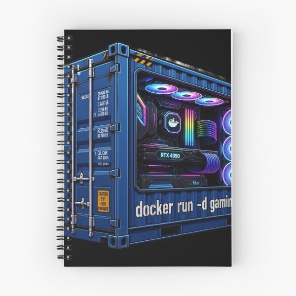Item preview, Docker run Gaming Mode Container DevOps Homelab designed and sold by Pokmon213.