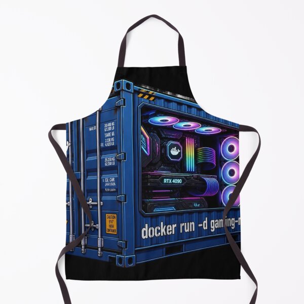 Aperçu de l'œuvre Docker run Gaming Mode Container DevOps Homelab créée et vendue par Pokmon213.