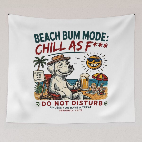 Item preview,  Free Dog Life, Enjoying Freedom, No Collar Vibes designed and sold by taratyanprint.
