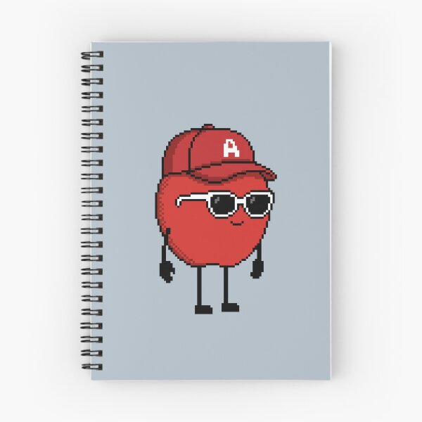 Item preview, Apple Pixel with a Cap (RD) designed and sold by White Rim Mates.