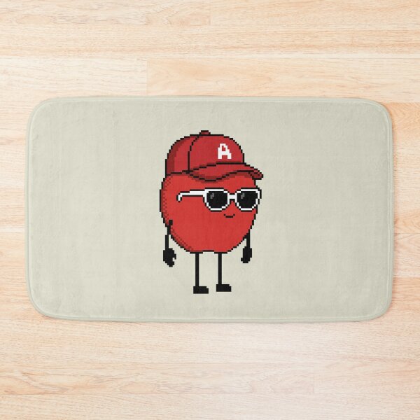 Item preview, Apple Pixel with a Cap (RD) designed and sold by White Rim Mates.