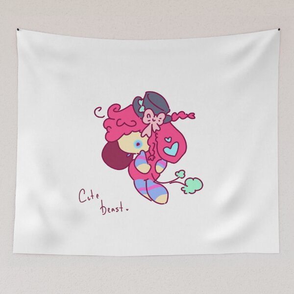 Item preview, Cute Beast Pastel Horror Art designed and sold by PeaceTypo.