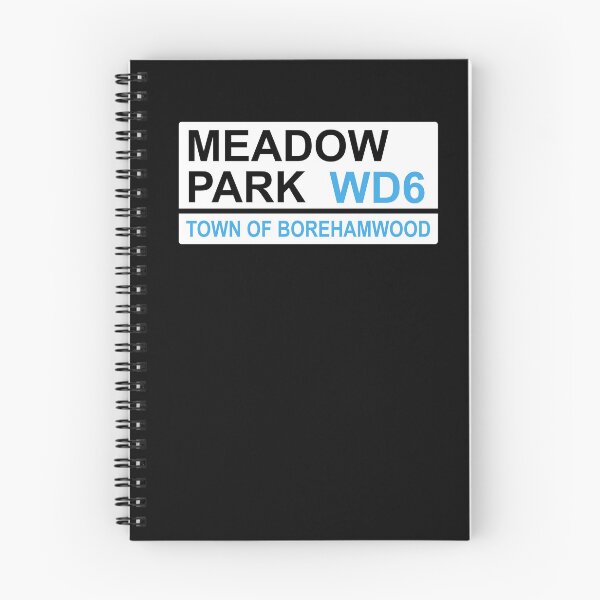 Item preview, Boreham Wood Meadow Park Iconic Street Sign designed and sold by DelfDesign.