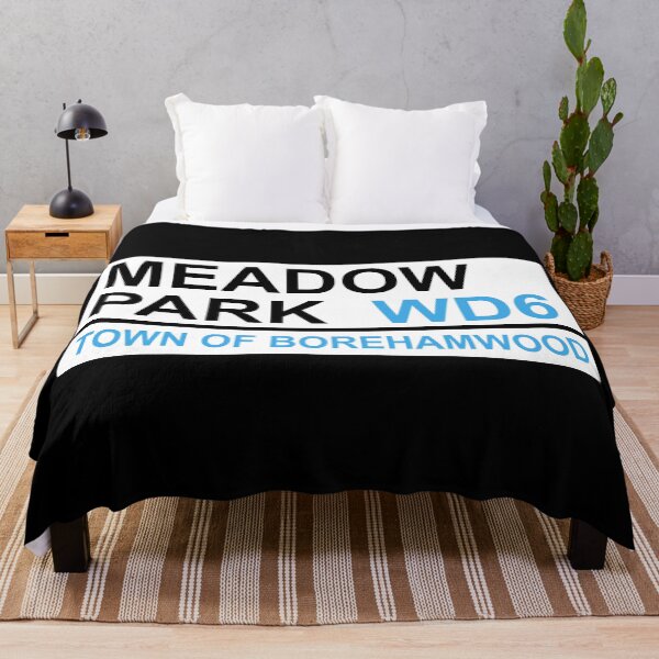Item preview, Boreham Wood Meadow Park Iconic Street Sign designed and sold by DelfDesign.