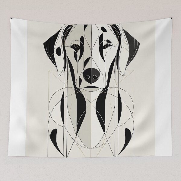 Item preview, Stylized Dalmatian Portrait designed and sold by lautir.