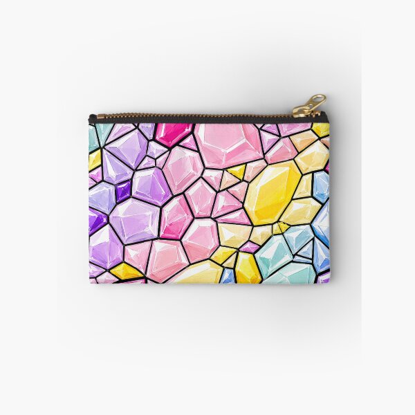 Item preview, Pastel Gemstone Mosaic Stained Glass Pattern designed and sold by DjFreeq.