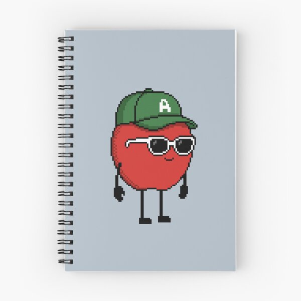 Item preview, Apple Pixel with a Cap (GN) designed and sold by White Rim Mates.