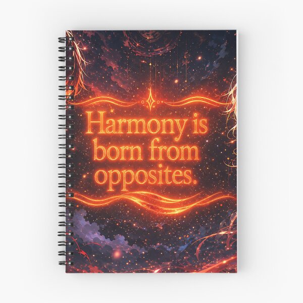 Item preview, "Harmony is born from opposites"(Anime Ver.) designed and sold by MaxDreamsArt.