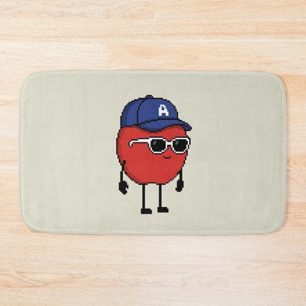 Item preview, Apple Pixel with a Cap (BL) designed and sold by White Rim Mates.