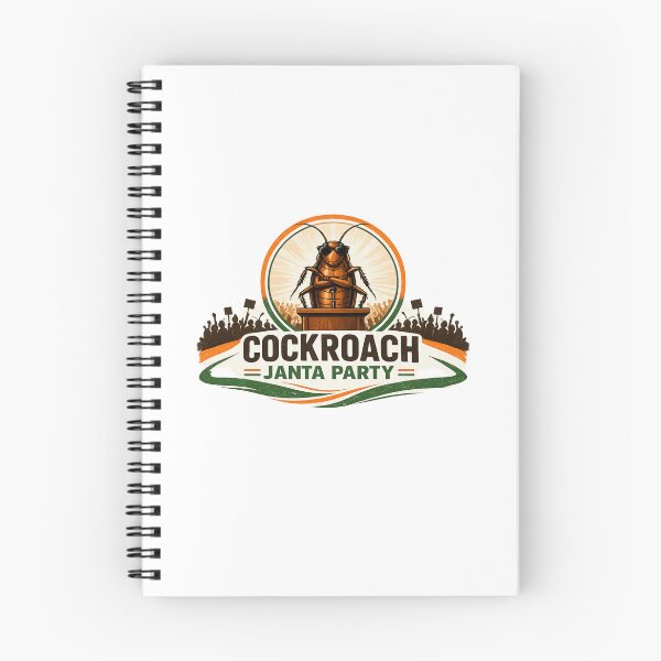 Item preview, Cockroach Janta Poster Graphic Design Art Print designed and sold by CassieGibbone.