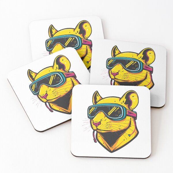 Item preview, Cyber Rodent Electric Cyberpunk Anime Mascot Gear designed and sold by Pokmon213.