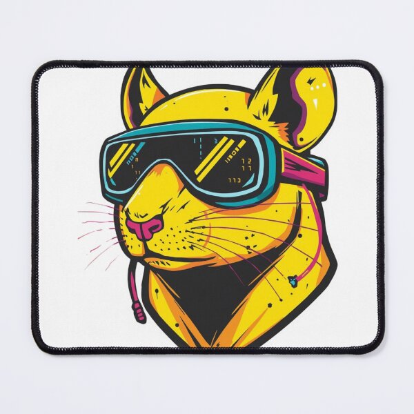 Item preview, Cyber Rodent Electric Cyberpunk Anime Mascot Gear designed and sold by Pokmon213.
