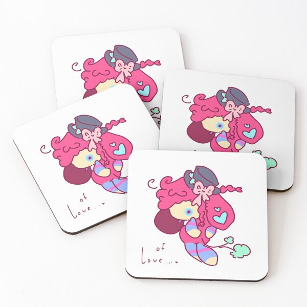 Item preview, Of Love Sad Kawaii Goth Illustration designed and sold by PeaceTypo.