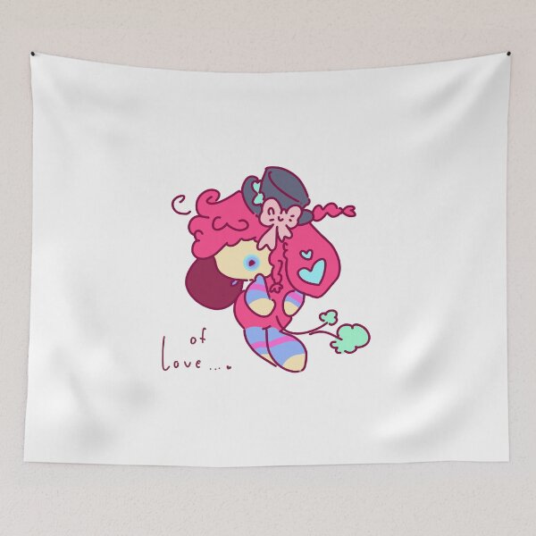 Item preview, Of Love Sad Kawaii Goth Illustration designed and sold by PeaceTypo.