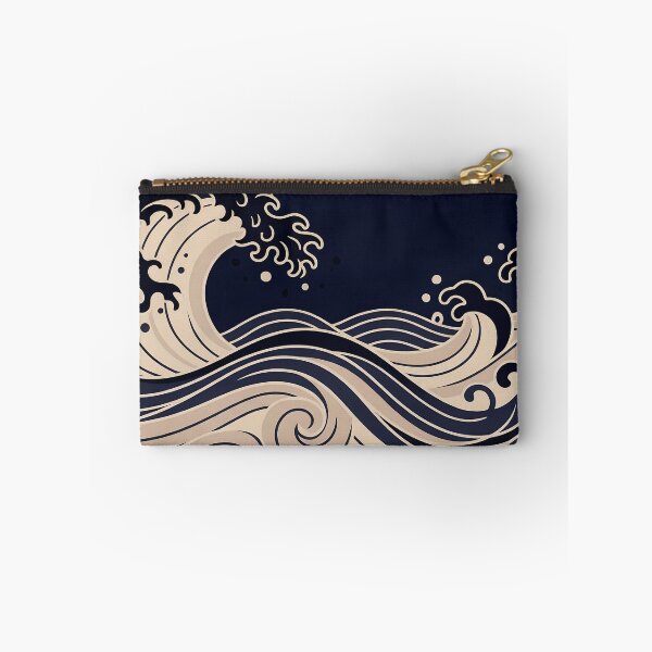 Item preview, Minimalist Japanese Wave Art Aesthetic Ukiyo-e Ocean Illustration designed and sold by BCW.