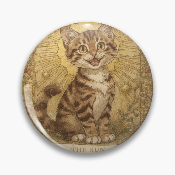 Item preview, The Sun - Tarot Cat designed and sold by PictorialWhimsy.