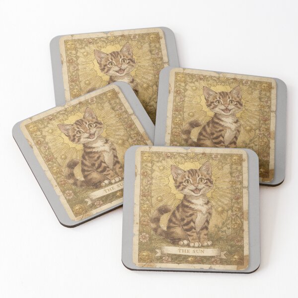 Item preview, The Sun - Tarot Cat designed and sold by PictorialWhimsy.