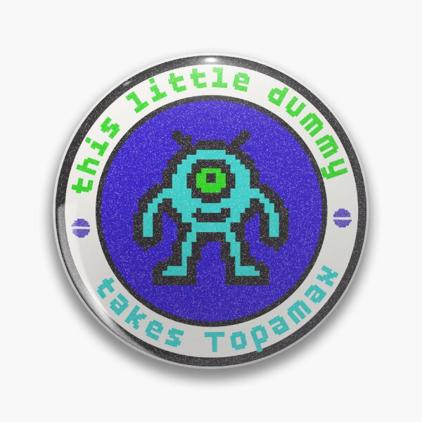 Item preview, Funny IIH Shirt This Little Dummy Takes Topamax 90s Pixel Art Monster IIH Humor Chronic Illness Humor Spoonie Life designed and sold by RealLifeMerchies.