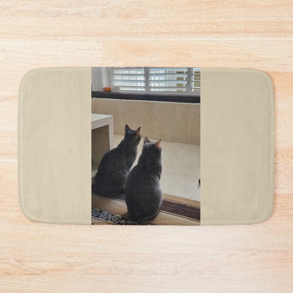 Item preview, Two Cats Watching the World designed and sold by Yanshuf.