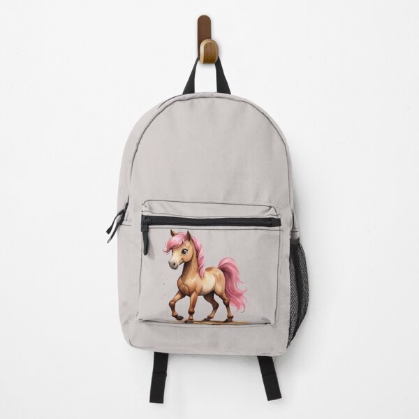 Item preview, Cute Pink Pony – Kawaii Watercolor Baby Horse for Kids. designed and sold by NewtBoo.