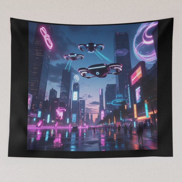 Item preview, Futuristic city enviroment designed and sold by JALNERVION SHOP.