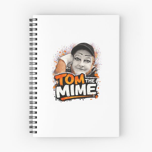Item preview, Tom The Mime Poster Graphic Design Art Print designed and sold by CassieGibbone.