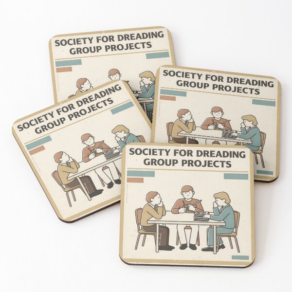 Item preview, Society for Dreading Group Projects designed and sold by PictorialWhimsy.