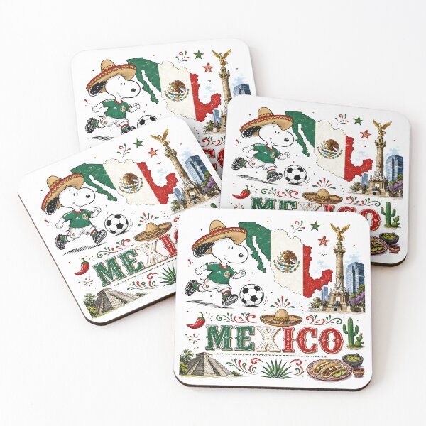 Item preview, Snoopy Mexico Team World Cup 2026 designed and sold by Har-vee.