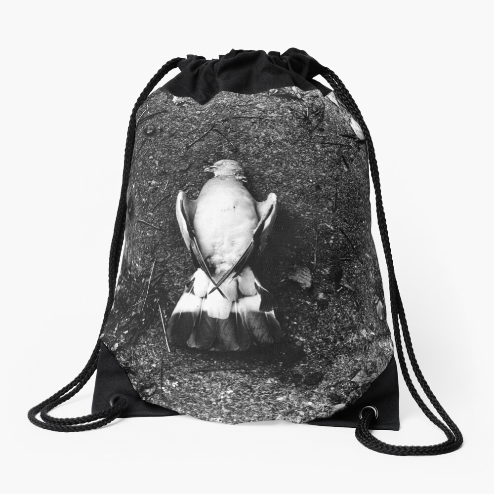 He was already dead, I promise. Phoenix Park, Dublin Drawstring Bag