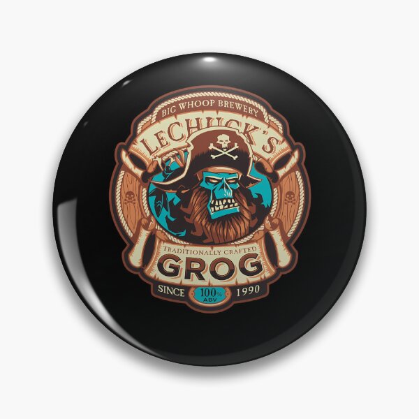 Item preview, Circular Badge Design With Zombie Pirate Captain designed and sold by GMH7.