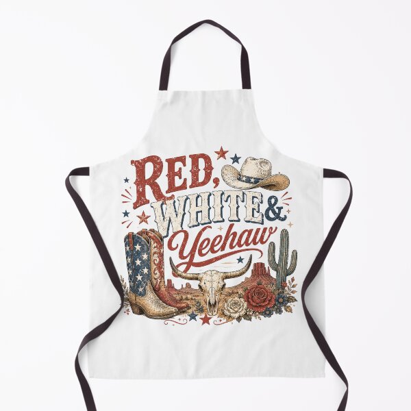 Item preview, Red, white & yeehaw in the desert designed and sold by Side Quest Co..