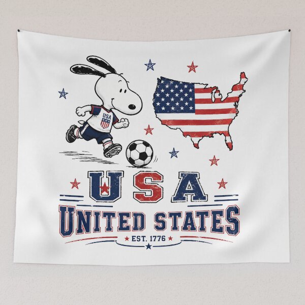 Item preview, Snoopy USA Team World Cup 2026 designed and sold by Har-vee.
