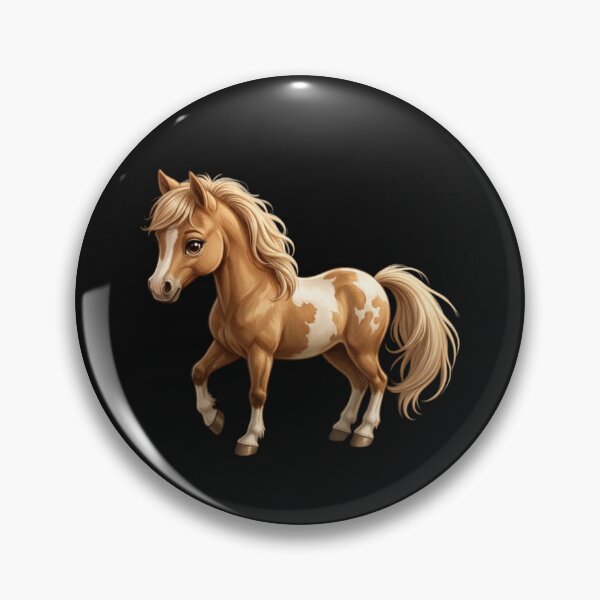 Item preview, Cute Brown Pony with Light Mane. designed and sold by NewtBoo.