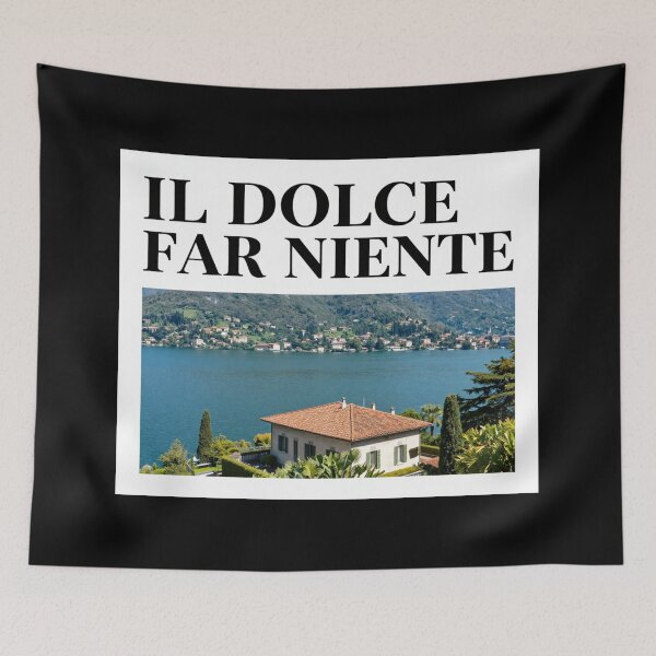 Item preview, Il Dolce far niente designed and sold by LaughandLaugh.