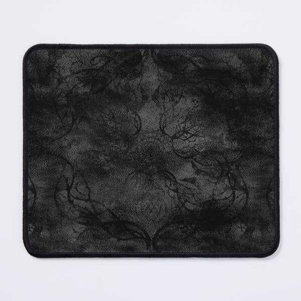 Item preview, Black Gothic Ornament On Dark Background designed and sold by Visual Arts Dominika Cybuch.