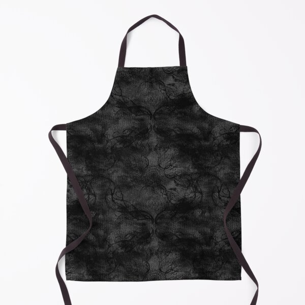 Item preview, Black Gothic Ornament On Dark Background designed and sold by Visual Arts Dominika Cybuch.