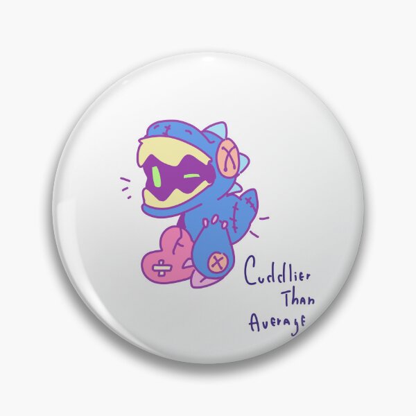 Item preview, Cuddlier Than Average Cute Plushie Monster designed and sold by PeaceTypo.
