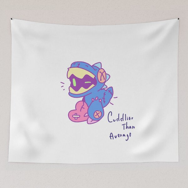 Item preview, Cuddlier Than Average Cute Plushie Monster designed and sold by PeaceTypo.