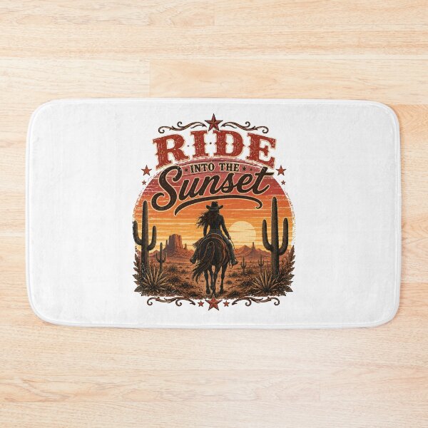Item preview, Riding into the desert sunset designed and sold by Side Quest Co..