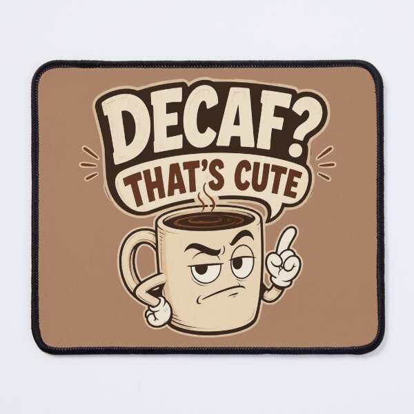 Item preview, Funny Coffee Mug – Decaf That’s Cute Quote designed and sold by ABLAT-CREATIONS.