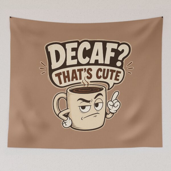 Item preview, Funny Coffee Mug – Decaf That’s Cute Quote designed and sold by ABLAT-CREATIONS.